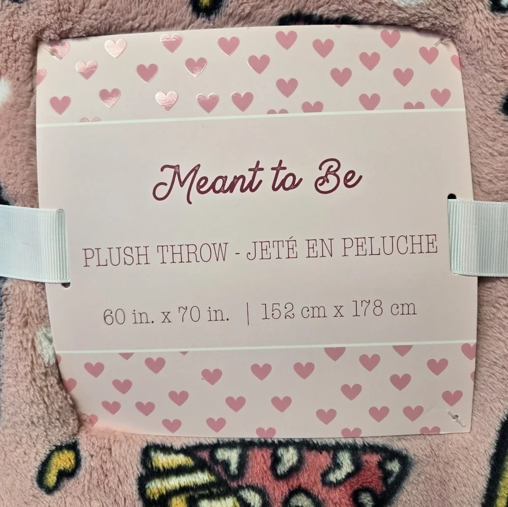 Meant to Be Fries Before Guys French Fry Plush Throw Blanket